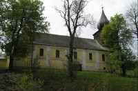 Moldava: kostel v dolní části