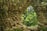 Kynžvart - hrad: hradní okno