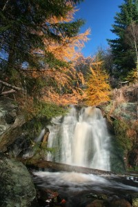 podzim u Helenčiných vodopádů