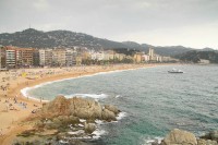 Hlavní pláž Lloret de mar