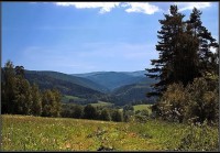údolí Otavy z Opolence