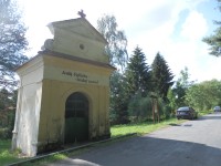 cestou zpět do Nepomuku - kaplička sv. Vojtěcha