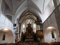 interiér kostela sv. Stanislava