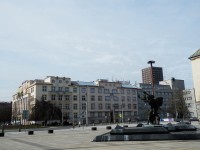 Prokešovo náměstí před radnicí