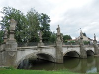 Žďár - barokní most u zámku