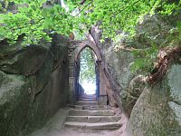 hrad Vranov - vstupní brána
