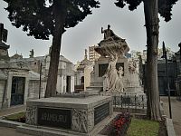 Hřbitov La Recoleta v Buenos Aires