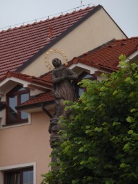 Velké Meziříčí - barokní sochy v Hornoměstské ulici