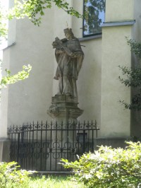 Nové Město na Moravě - socha sv. Jana Nepomuckého