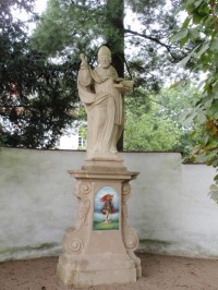 Barokní sochy v Luhačovicích