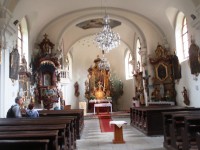 Kostel Nanebevstoupení Páně v Brandýse nad Orlicí - interiér