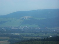 Celkový pohled: Pohled od turistického přechodu Kamieńczyk