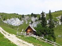 Kaplička nedaleko Idealhanghütte