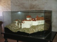 Točník - model hradu