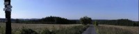 Stará cesta: Panorama směrem ke Kamenskému potoku