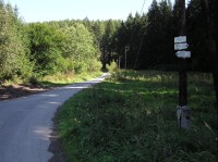 Hadinka - koupaliště: Cesta ke Klokočovu