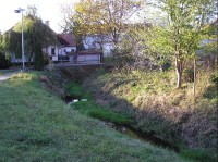 Blazický potok: Potok v Mrlínku