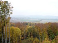 Okolí Helfštýna - výhled na Moravskou bránu