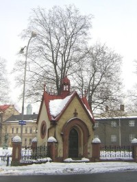 Ostrava - Husův sad - kaple