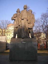 Ostrava - pomník (detail)