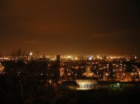 večerní Ostrava