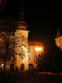 Ostrava - Stará Radnice v noci