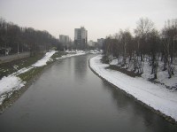 Ostrava - řeka Ostravice