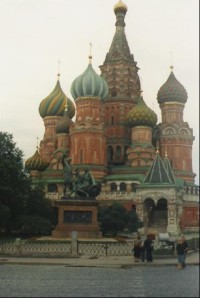 Moskva - chrám Vasila Blaženého: Moskva - chrám Vasila Blaženého 