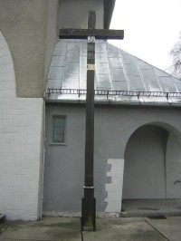 Zabelkow - kostel - detail na kříž