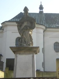 Dolní Lutyně - kostel sv. Jana Křtitele , socha