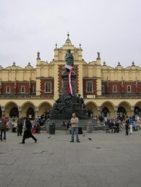 Kraków - pomník Adama Mickiewicze