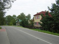 Stonava: Stonava - pohled na cestu do Horní Suché