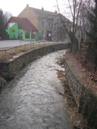 Hranice na Moravě - řeka Lubina