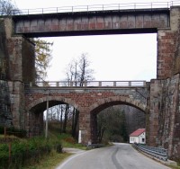 Železniční most - Bernartice