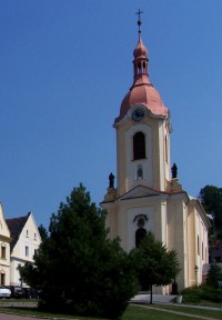 Barokní kostel sv. Jana Nepomuckého