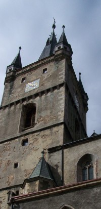 Arciděkanský chrám Nanebevzetí P.Marie - kostelní věž