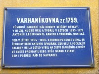 Infotabule - Varhaníkovna