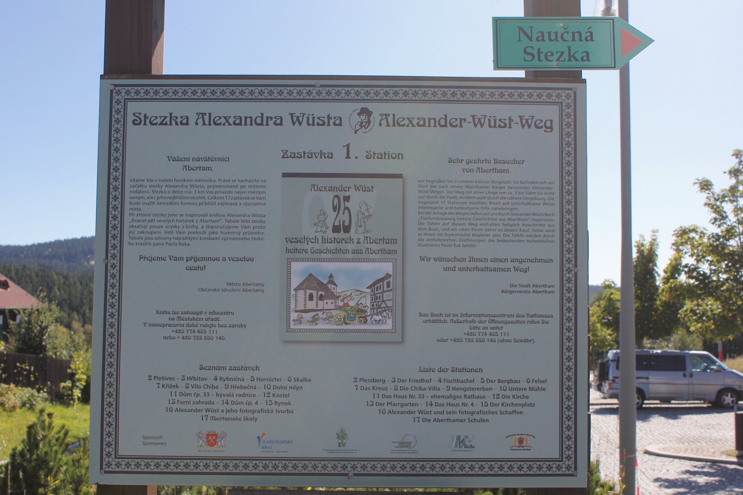 Naučná stezka 17 abertamských zastavení (naučná stezka Alexandra Wüsta)