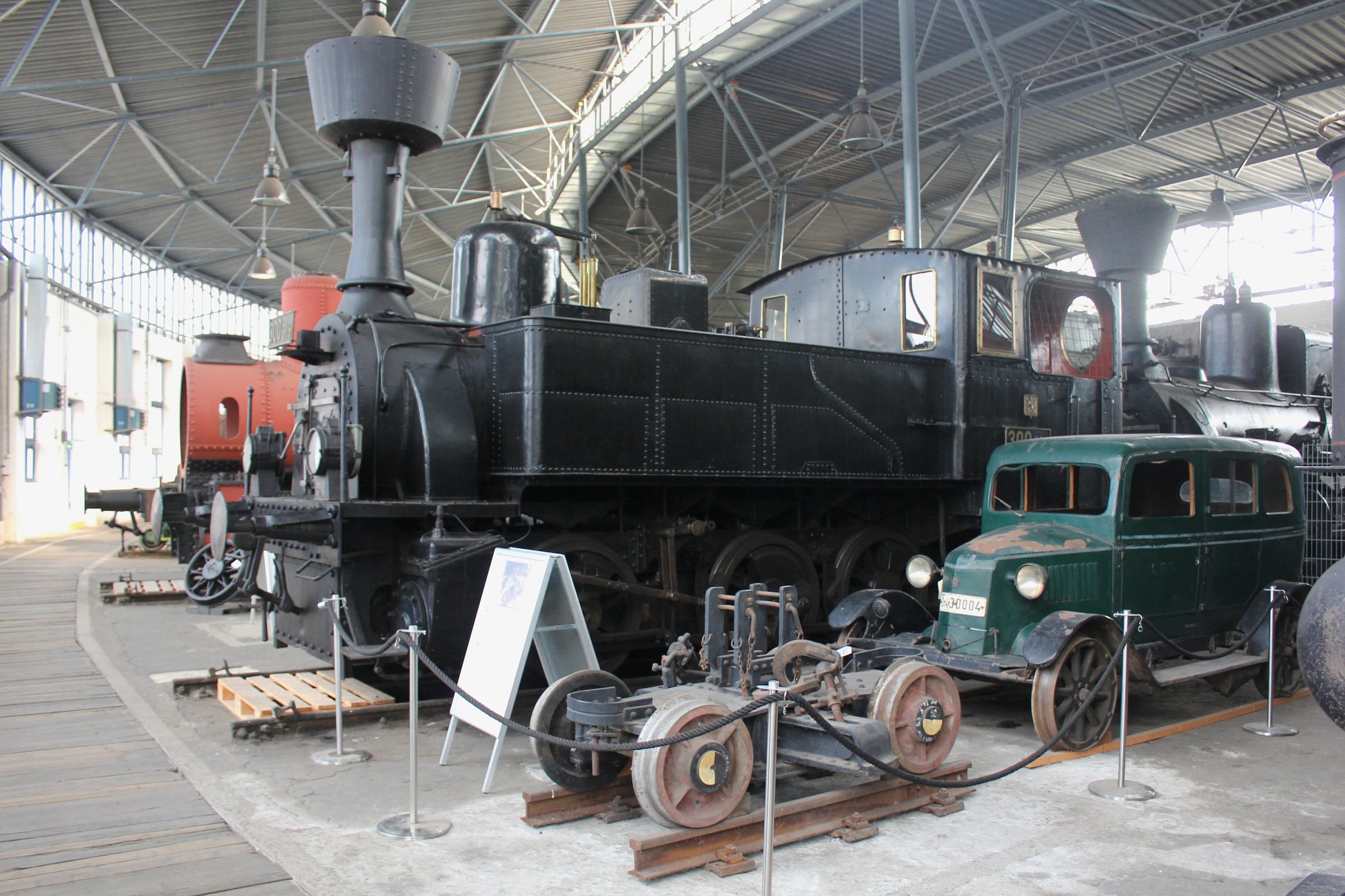 Železniční depozitář Národního technického muzea