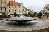 Kašna v Ruské ulici ve Františkových Lázních