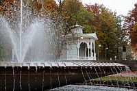 Kašna v Ruské ulici ve Františkových Lázních.