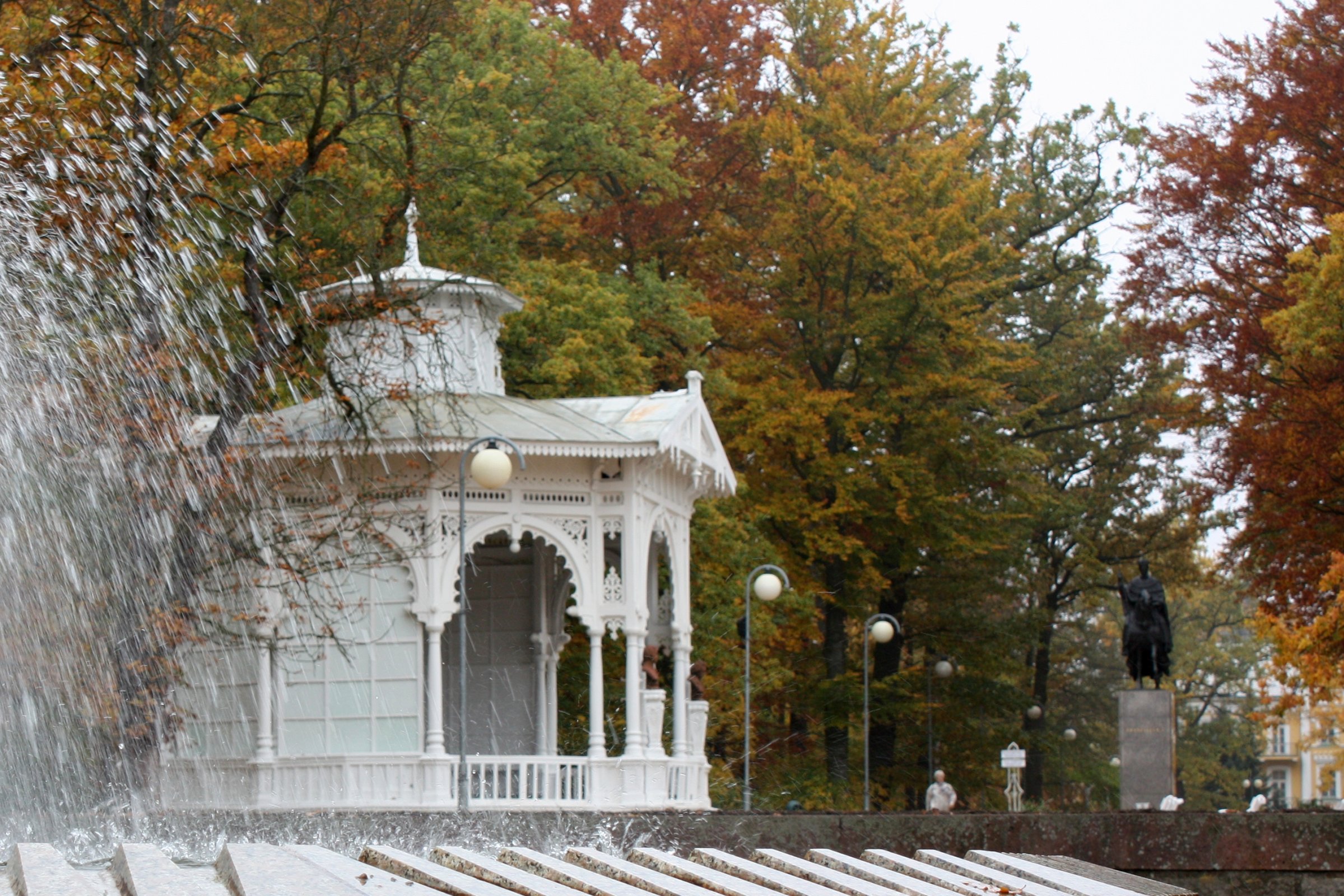 Hudební pavilon v Městských sadech