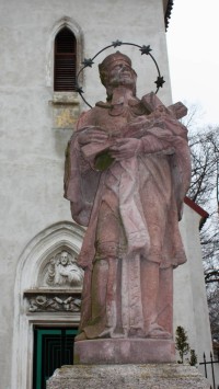 Ratměřice - Socha sv. Jana Nepomuckého