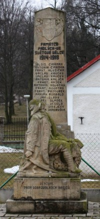 Odlochovice - Památník padlým