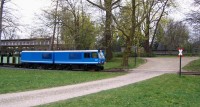 Grosser Garten - zahradní železnice
