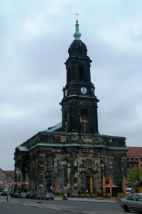 Drážďany - Kreuzkirche