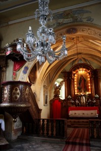 Bošín - Kostel Nanebevzetí Panny Marie