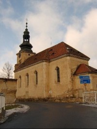 Kostel v obci Velká Černoc