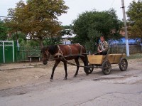 Moldavsko - Vesnička Holubinka - moldavsky Huluboaia či Goluboje 