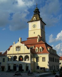 Brašov - Radnice s hlásnou věží